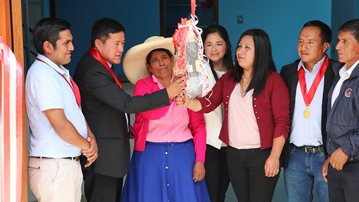Inauguración del Moderno Palacio Municipal de Sartimbamba