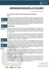 Vista preliminar de documento ORDENANZA MUNICIPAL N° 873-CMPC