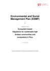 Vista preliminar de documento Anexo 6b – Plan de Gestión Ambiental y Social (ESMP) - versión inglés