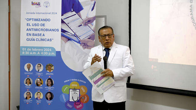 INSN inaugura jornada internacional en el uso de antimicrobianos