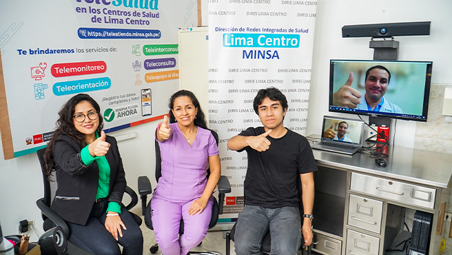 FOTO 4 Cerca de 400 mil atenciones en telemedicina brindó la Diris Lima Centro 