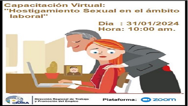 Capacitación Virtual sobre Hostigamiento Sexual en el Ámbito Laboral