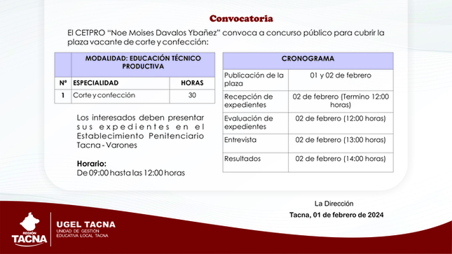 Archivo JPG de convocatoria