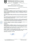 Vista preliminar de documento RESOLUCION DE ALCALDIA N°0487-2023-MDET