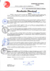 Vista preliminar de documento RD 016-2023 DAR TERMINO CON EFICACIA ANTICIPADA A LA CARRERA ADMINISTRATIVA POR LA CAUSAL DE CESE DEFINITIVO POR LIMITE DE EDAD A LA SERVIDORA VILCHEZ PAREDES EHUNISE EMPERATRIZ