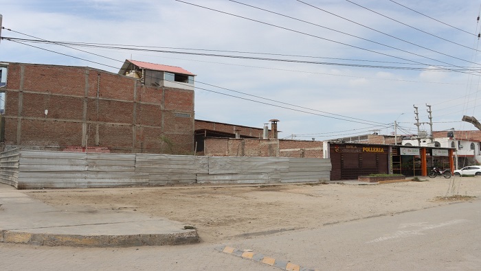 Zona adyacente al Metropolitano