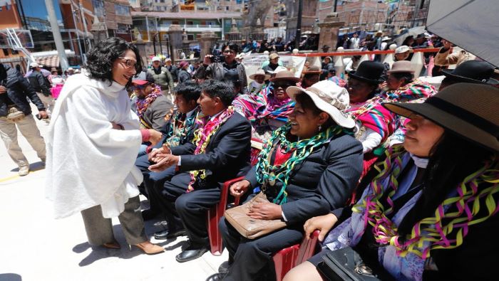 Ministra de Cultura en Puno: “Virgen de la Candelaria es una fiesta que nos une en religiosidad, ferverosidad y en costumbres ancestrales”