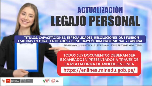 Actualización Legajo Personal