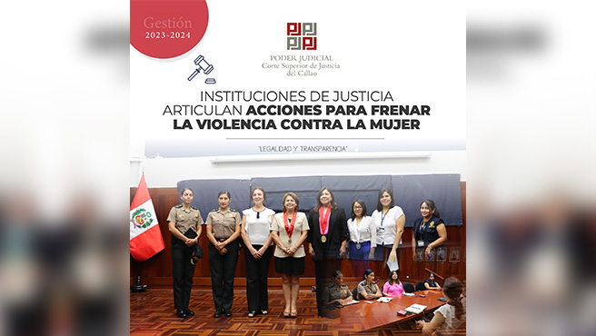 Instituciones de justicia articulan acciones para frenar la violencia contra la mujer