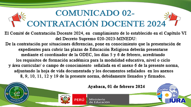 Contrato por situaciones diferenciadas