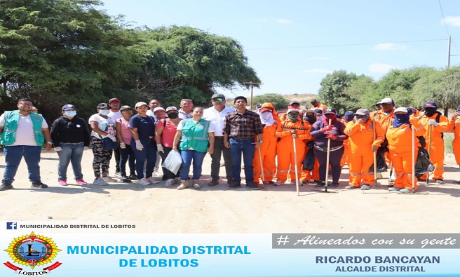 Archivo JPG de Trabajo Coordinado De Limpieza Entre Municipalidades De Lobitos Y Talara Se Inicio El Día De Hoy