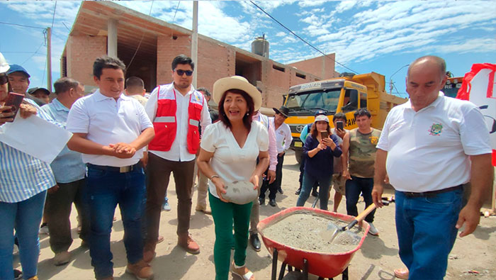 Pobladores del distrito de Supe lucirán con nueva infraestructura vial en sus calles