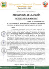 Vista preliminar de documento RESOLUCION DE ALCALDIA N° 0237-2023-A-MDC-Q-C