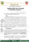 Vista preliminar de documento RESOLUCION DE ALCALDIA N° 0244-2023-A-MDC-Q-C