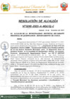 Vista preliminar de documento RESOLUCION DE ALCALDIA N° 0249-2023-A-MDC-Q-C