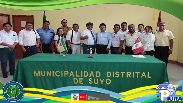 Autoridades Educativas trabajarán para Reactivar  Núcleo de Gestión Educativa de Suyo