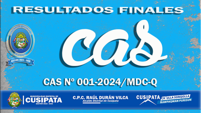 Cas N° 001-2024/MDC-Q