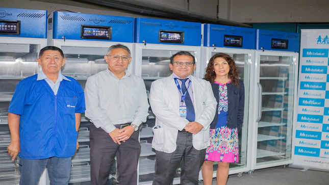 EsSalud Arequipa adquiere 5 modernos refrigeradores para la conservación de insumos medicinales