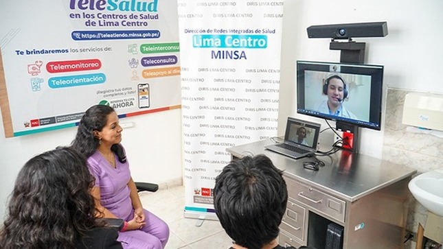 Cerca de 400 00 atenciones en telemedicina brindó la Diris Lima centro