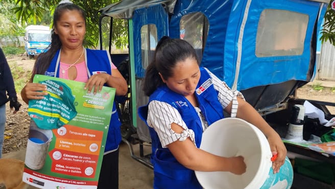 Madre de Dios: realizan campaña de prevención y sensibilización ante los riesgos de salud por FEN