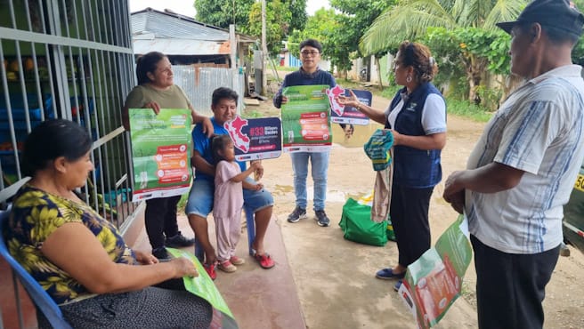 Madre de Dios: realizan campaña de prevención y sensibilización ante los riesgos de salud por FEN