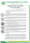 Vista preliminar de documento Decreto de Alcaldía 001-2024