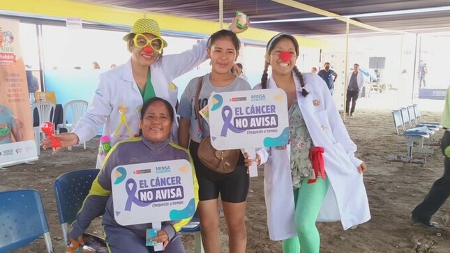 Ministerio de Salud brinda despistaje gratuito de cáncer a cientos de personas en campaña coordinada con Diris Lima sur e INEN