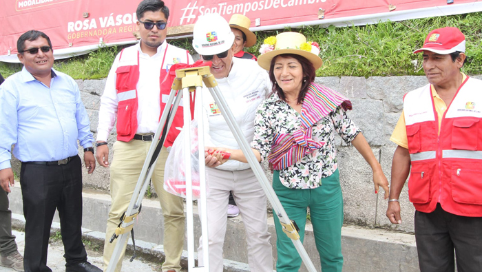 Se pone en ejecución construcción de canal de riego en los sectores de Mapano y Huaycanampo 