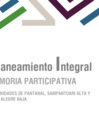 Vista preliminar de documento MEMORIA PARTICIPATIVA - PLANEAMIENTO INTEGRAL 03 COMUNIDADES