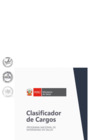 Vista preliminar de documento CLASIFICADOR DE CARGOS 2020 