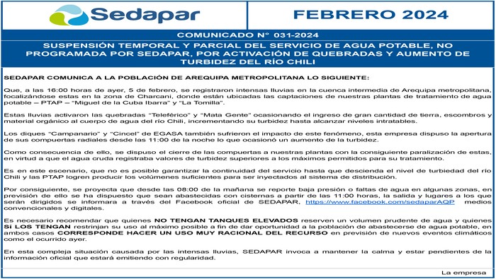 Comunicado 031-2024