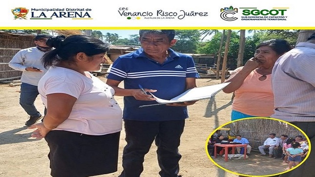 empadronamiento a moradores del C.P Casaraná
