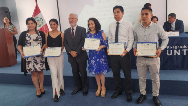 Diversidad de realidades: migrantes, refugiados y víctimas de trata en el centro del debate en diplomado sobre movilidad humana