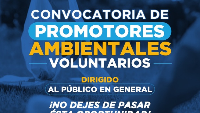🟡Hacemos un llamado a todos los vecinos para que se unan al programa de voluntariado "Promotores Ambientales" y colaboren en la mejora del entorno que nos rodea. Bajo la iniciativa de nuestro alcalde 𝐉𝐡𝐨𝐯𝐢𝐧𝐬𝐨𝐧 𝐕𝐚𝐬𝐪𝐮𝐞𝐳, este programa tiene como objetivo involucrar y sensibilizar a la población a través de actividades que promuevan el cuidado, la limpieza de nuestra ciudad y medio ambiente. Si eres mayor de 18 años, te invitamos a inscribirte en el enlace adjunto y formar parte de esta noble causa.