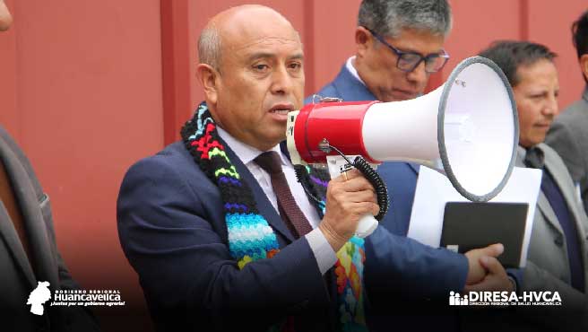 Oscar Alberto Zúñiga Vargas fue presentado como director regional de Salud Huancavelica