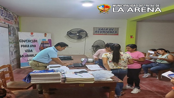capacitación en sala municipal