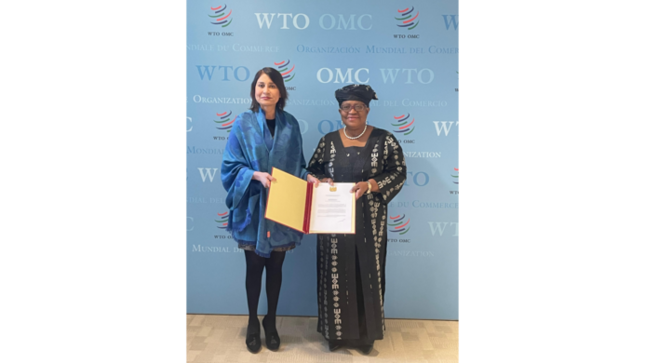 Embajadora del Perú ante organismos internacionales presenta cartas credenciales ante la OMC, Naciones Unidas y Conferencia de Desarme