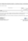 Vista preliminar de documento Anexo N° 06: Aprobación de modificaciones al cuadro multianual de necesidades N° 0000015