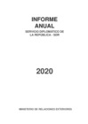 Vista preliminar de documento Informe anual del Servicio Diplomático de la República 2020