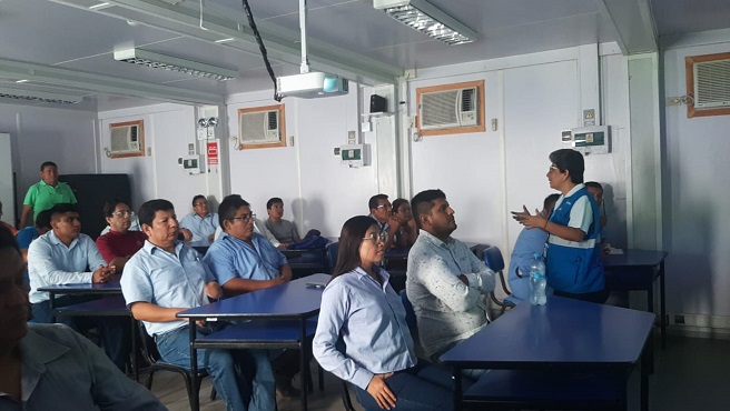 DRTPE Piura a través del Consejo Regional de Seguridad y Salud en el Trabajo de Piura - CORSSATP realizó la Capacitación sobre el tema: "Brigada de Primeros auxilios"