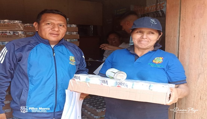 Entrega de leche