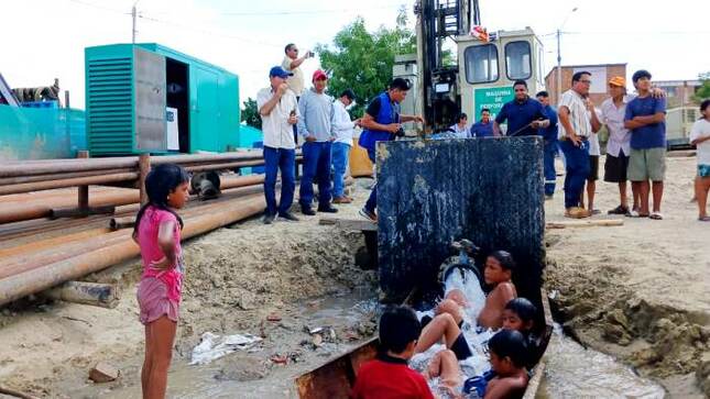 Los Polvorines: 50 mil habitantes pronto contarán con pozo tubular de agua potable