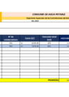 Vista preliminar de documento Consumo de agua potable - Febrero 2020