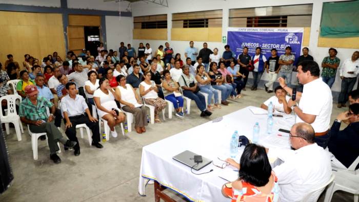 Gobernador Luis Neyra lidera encuentro vecinal para abordar seguridad ciudadana y salud