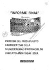 Vista preliminar de documento INFORME FINAL  AÑO FISCAL 2024 - DESARROLLADO 2023