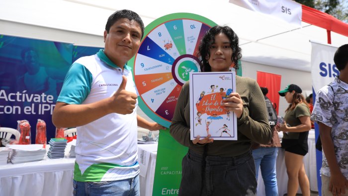 Jóvenes “se activaron” con programa deportivo del IPD