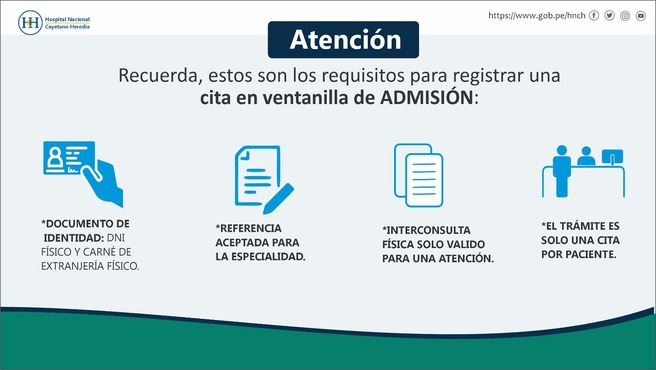 Requisitos para sacar citas en ventanilla