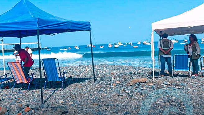 Municipalidad Provincial de Paita refuerza operativos de inspección y ordenamiento del comercio en el balneario de Yacila y los Cangrejos