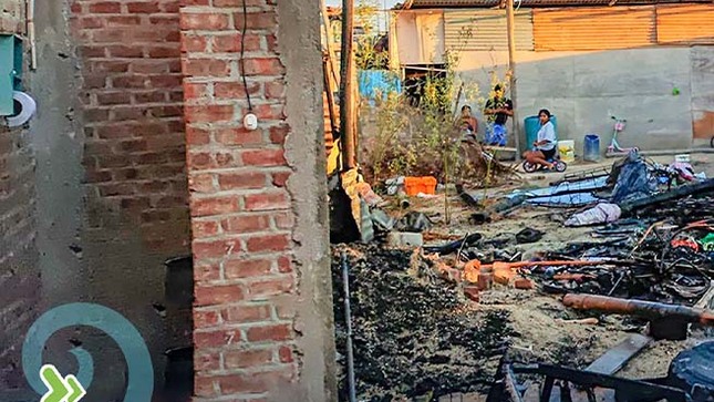 Municipalidad Provincial de Paita extiende ayuda humanitaria a víctima de incendio en el anexo comunal "Jesús el buen samaritano