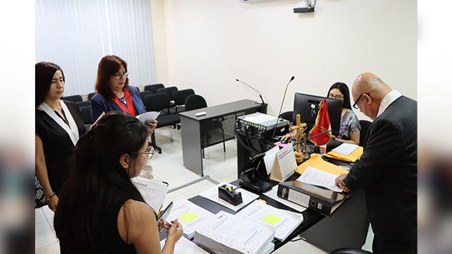ODANC Callao realizó verificación de realización de audiencias programadas en los órganos jurisdiccionales de emergencia